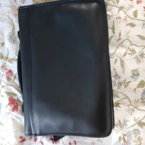 Black COACH briefcase - Picture 4 of 6